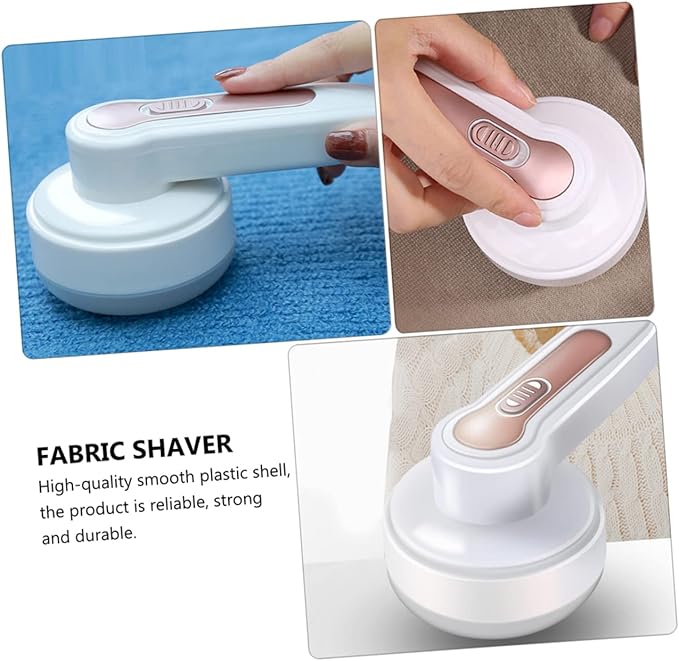 minkissy 1pc Creative Lint Remover USB Rechargeable Fabric Shaver for Clothes Fast Hairball Removal Tool Gentle Fabrics for Home Dorm and Clothing Stores