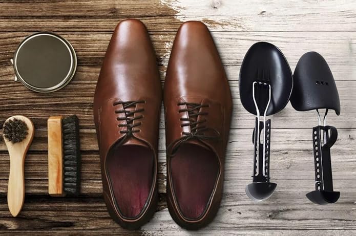 SHOE GUARDIAN Adjustable Plastic Shoe Tree Stretcher & Holder for Boots | Lightweight Shoe Shape Support