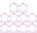 10 Pcs Children's Suit Hanger Kids Hangers Kids Clothes Plastic Hangers Plastic Baby Clothes Toddler Toddler Clothes Baby for Closet Infant