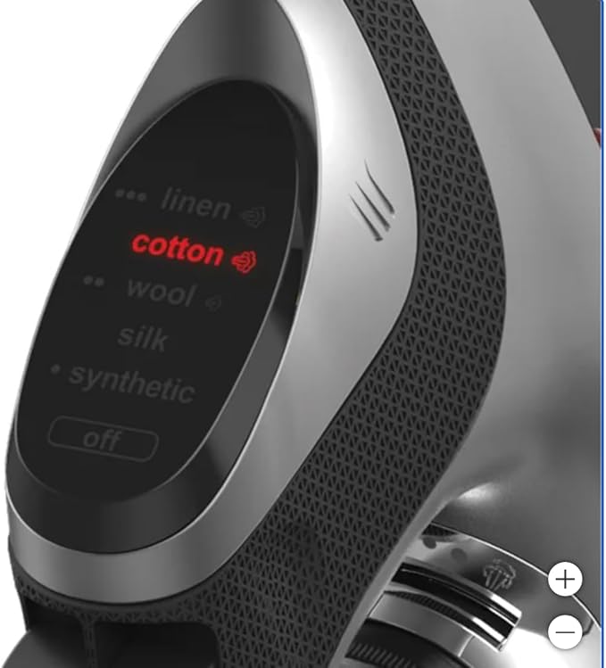 Iron with Retractable Cord