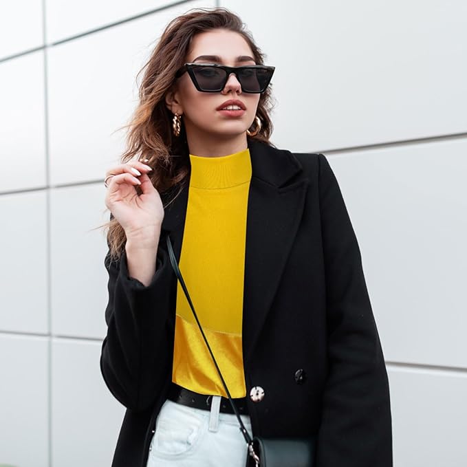 Turtleneck Dickey Extra Large Fake Collar Detachable Dickey Collar Half Mock Turtleneck for Men Women