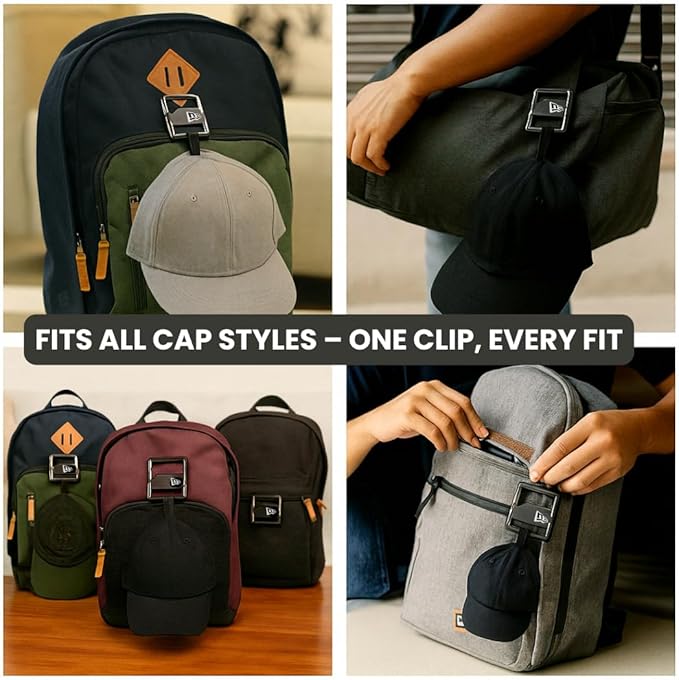 Homiegear Branded Cap Clip Black