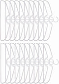 10/20Pcs Short Neck Anti-Slip Plastic Clothes Hangers, Save Vertical Space Hangers, No Shoulder Bump Suit Hangers for Shirts Blouses Dresses Jackets Closet Organization (20)