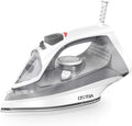 OSTBA 1600W Steam Iron for Clothes with Rapid Heating Nonstick Soleplate, Precise Thermostat Dial, Self-Cleaning, Anti-limescale, Drip Stop Function, 300ml Water Tank Clothes Iron