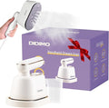 Travel Steamer, Dry & Wet 2 in 1 Portable Steamer for Clothes, 180° Rotatable Mini Steam Iron, Portable Iron Steamer for Home, Travel, Dorm, Gifts, School Gift, Home Essential (White)