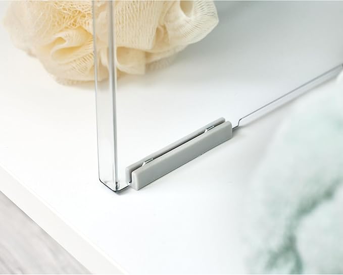 iDesign Recycled Plastic Narrow Laundry Room Organization Detergent Riser – 13.5” x 10” x 6”, Clear Bin