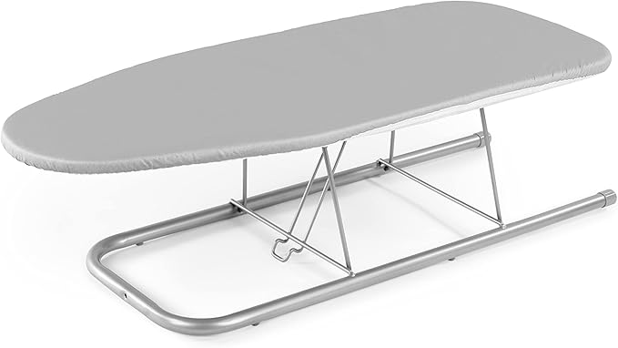 Dritz Clothing Care 82451 Table Top Ironing Board, 35-1/2 x 12-1/4 x 5-Inch, Gray