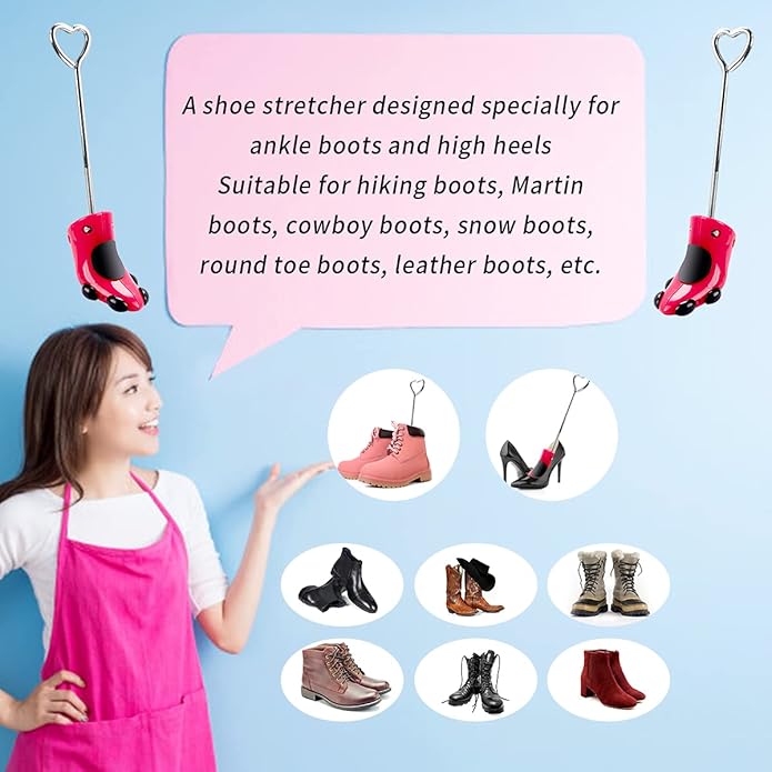 XYH Shoe Stretcher for Women and Men - 4-Way Adjustable for Wide Feet
