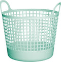 Like-it │SCB-1 │ Stylish and versatile basket. Sturdy yet flexible texture. | Daily use inside or outside of the home. Pool & beach, picnic, or camping | 16.1" × 14.6" × 14.8" | Mint blue | 6.6 gal