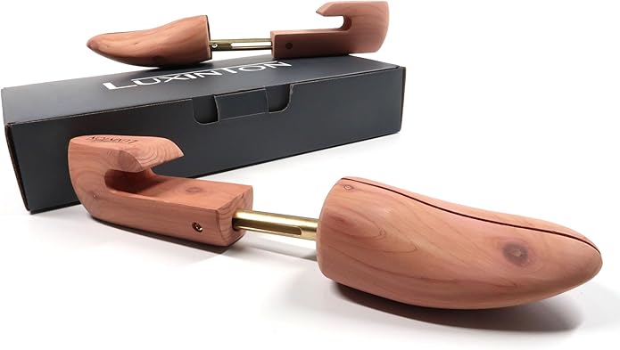 Cedar Shoe Tree Keeper for Men Hudson Shoetree Adjustable Shoe Shaper Wood Shoe Tree