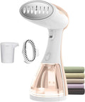 Small Handheld Steamer Iron for Clothes - 1350W Portable Clothes Steamer, Removes Wrinkle with Heat-Resistant & Strong Steam for Different Fabrics, Suit for Home/Office/Travel