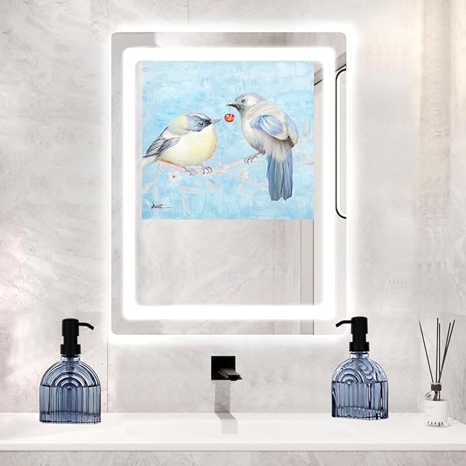 Glass Soap Dispenser for Kitchen and Bathroom Contertop Wash Hand Liquid, Dish Detergent, Farmhouse Style Shampoo Lotion Pump (1, Blue Glass with Black, 4" x 2"x 6-5/8")