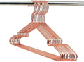 16.5" Rose Gold Copper Clothes Hangers - 30 Pack,Heavy Duty Strong Metal Hanger for Storage Display Sling Organization of Coat Shirts Dresses Jacket Elegant Standard Suit Accessory