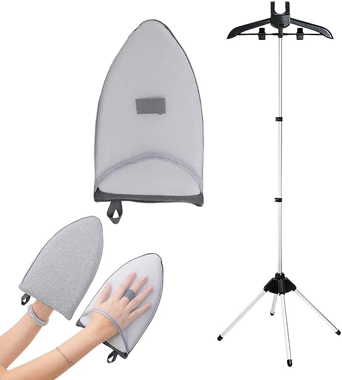 Clothes Steamer Rack - Fabric Steamer Ironing Bracket, Aluminum Alloy Drying Rack | Handheld Garment Steamer Rack, Folding Clothes Drying Rack Steams Machine Accessories Stand for Hotels and Homes