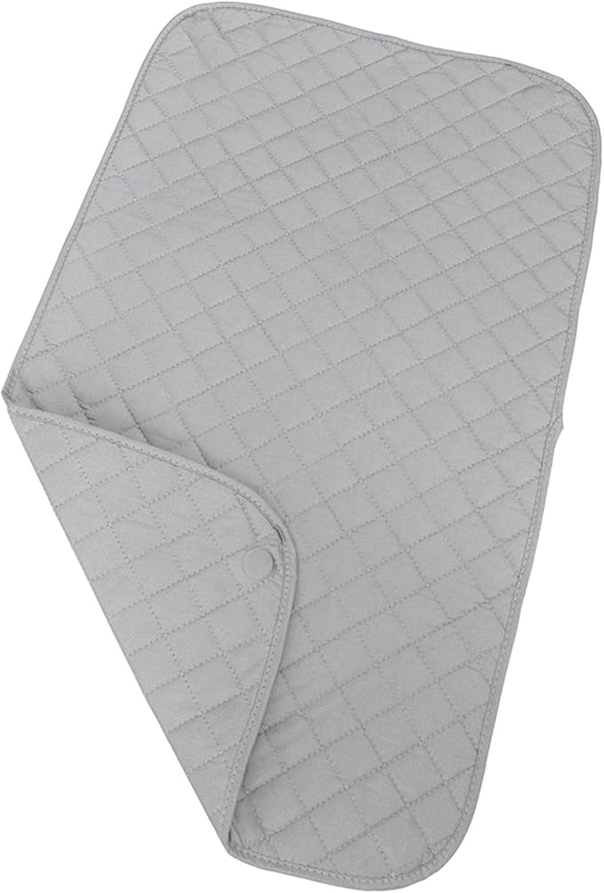 Travel Compact Quilted Laundry Room (4 Bottom Magnets) Ironing Mat Pad 19" X 32"