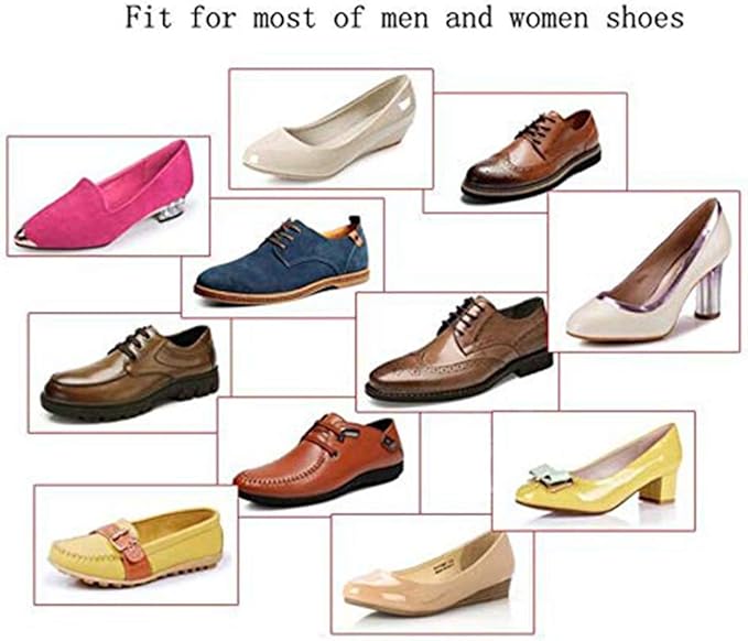 FONHERILI WAJJ 2 Pairs Practical Adjustable Length Women Shoe Tree Stretcher Holder Shaper Support(Spring Black)