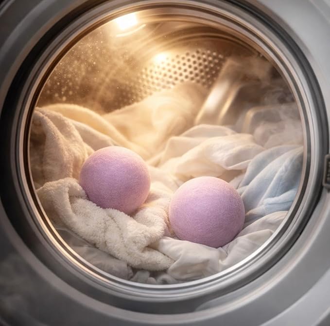 Mesh Laundry Bags for Delicates + 2 Wool Dryer Balls Reusable – Fabric Protection for Washing Machine & Dryer - Laundry Care Set