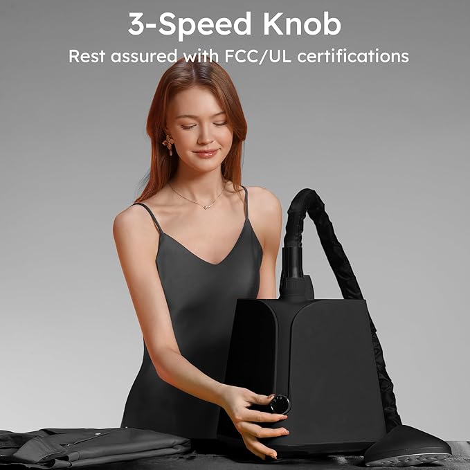 Colorful Standing Garment Steamer for Clothes, 2000W Professional Hanging Clothing Steamer with Stand, Commercial Cloth Fabric Steamers with 1.8L Water Tank for 45min Steaming, Blackcurrant