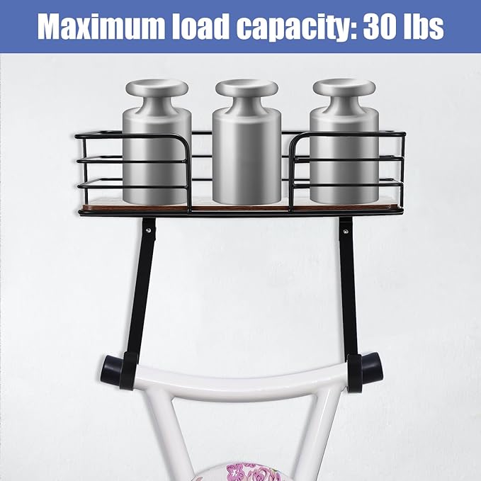 Ironing Board Holder Wall Mount Laundry Room Hanging Iron and Ironing Board Hanger Storage Laundry Room Decor and Organization Fit Most Ironing Boards leg's(Included T&V Shaped)-Black