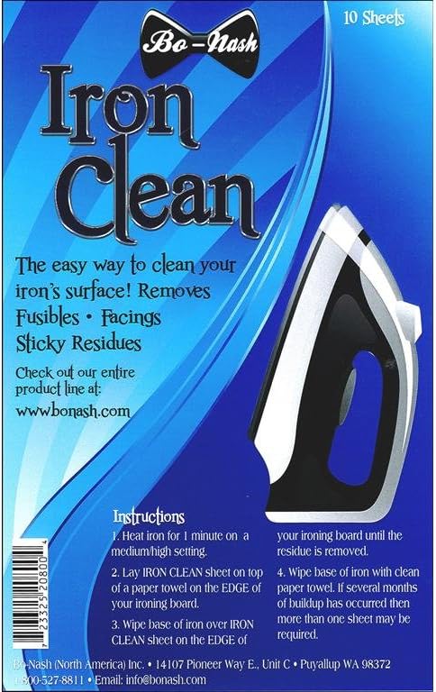Iron Clean Cleaning Cloths-10/Pkg