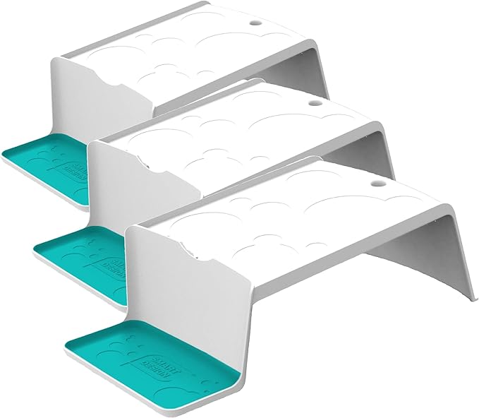 Smart Design Sud Station, White (Pack of 3)