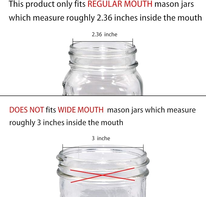 SheeChung 2 Pack Mason Jar Foaming Soap Dispenser Lids for Standard Mouth, Foaming Soap Dispenser Pump Replacement for Hand Sanitizer, Bath Liquid, Facial Cleansing Foam, Makeup Remover Water - Black