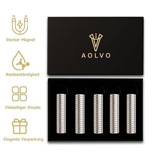 Metal Collar Stay Magnets, Strong Magnets for Collar Stays Magnetic, Valued Pack in a Gift Box (Silver, 100Pcs)
