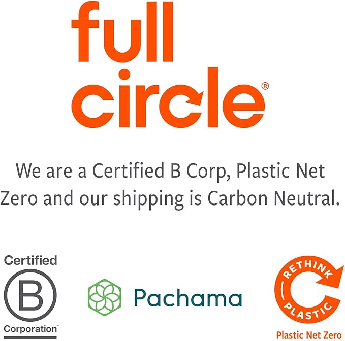 Full Circle Loads of Fun Anti-Static Dryer Balls - Reusable Alternative to Fabric Softener and Laundry Dryer Sheets, Removes Static, Quiter & Lasts Longer Than Wool — Vegan, Made from Recycled Plastic