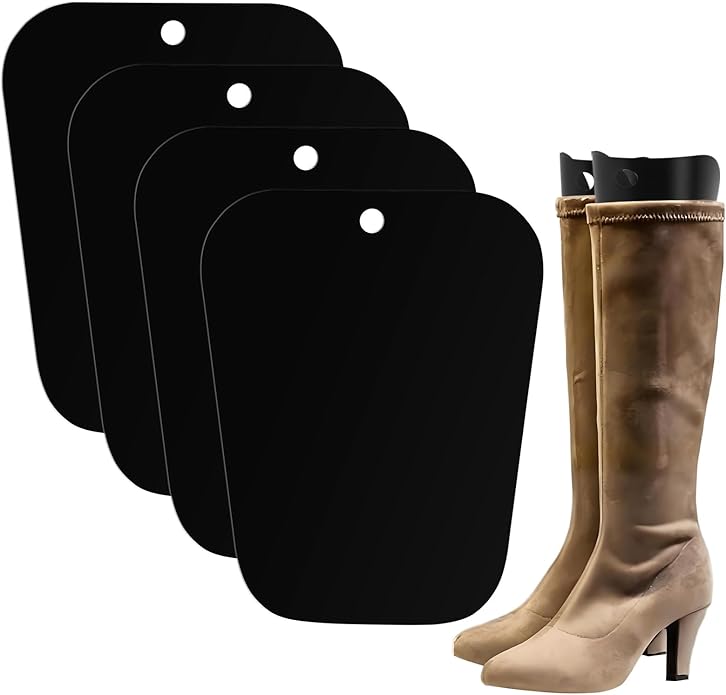 Boot Shapers, Boot Shaper Inserts for Women and Men to Keep Shape, Black Tall Boot Shapers Insert Boot Fillers