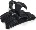 24 Black Plastic Hangers(2 Dozen) for 18 Inch Dolls Clothes