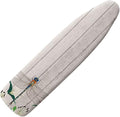 Wood Dragonfly Ironing Board Cover and Pad Standard Size 15x54, Thick Padding Elastic Edge Resist Scorching and Staining Heavy Duty Padded Iron Board Covers