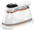 2 In 1 Portable Ironing Machine, Handheld Clothing Steam Iron, 1200W +15 Seconds Fast Heating,180°Rotation, LCD Display Ironing Mode, 7-Hole Pressurized Steam