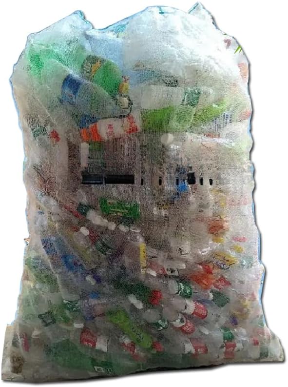 Extra Large Mesh Bag 100 Gallon 60''x48'' Multipurpose Drawstring Storage Container Sack Net Bags For Collecting Recycling Water Bottles Empty Cans Laundry Basketball Soccer Team Balls