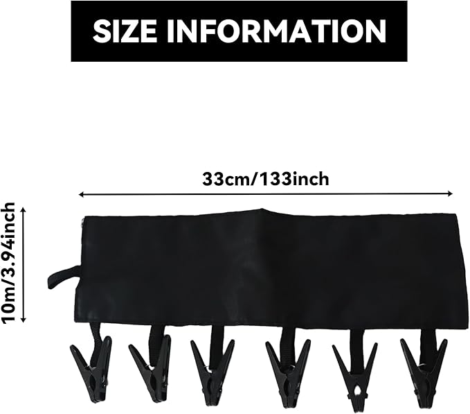 Mini Clothespins Travel Hangers 3-Pack: Foldable Portable Clothes Hangers w/ 6 Clips for Swimsuit, Towel & Sock Drying Rack - Cruise, Dorms, Travel (Black, Blue, Red)