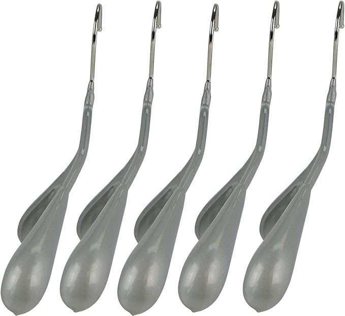 Mawa by Reston Lloyd BodyForm Series Non-Slip Space-Saving Extra Wide Clothes Hanger For Jackets, Suits & Coats, Style 46/L , Set of 5, Silver