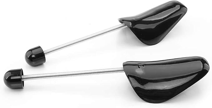 FONHERILI 10 Pairs Practical Spring Length Shoe Tree Stretcher Boot Holder Shaper Support (Spring Black Women)