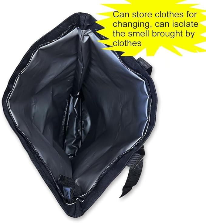 Travel clothing organizer,Laundry Bags, 4 Compartments,Foldable Design, for RV Life, Camping,Travel