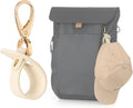 BAREFOOT CARIBOU Hat Clip for Travel, Hands-Free Bag, Backpack, Purse, and Hiking Gear Clip-on Holder Strap for Baseball, Snapback, and Ponytail Caps