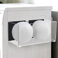 CINPIUK Magnetic Dryer Ball Holder for Laundry Room Organization, Clear Lint Bin with Adhesive Hook, Iron Dryer Ball Container Box for Laundry Room, Office, Bathroom & Craft Supplies, 1Pcs