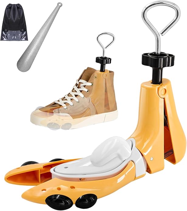 eachway Shoe Stretcher Professional Boot Stretcher Pair 4-Way Shoe Expander Widener Width Length for Wide Feet 1pcsNot a Pair