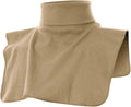 Ohoo Ribbed Cotton Blend Fake Turtleneck Dickey Collar Lightweight Detachable Mock Layering Accessory for Men Women