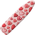 Love Ironing Board Cover 15″x54″ Valentines Day Ironing Pad Covers Padding with Elastic Edge Scorch Resistant Covers for Ironing Board for Women