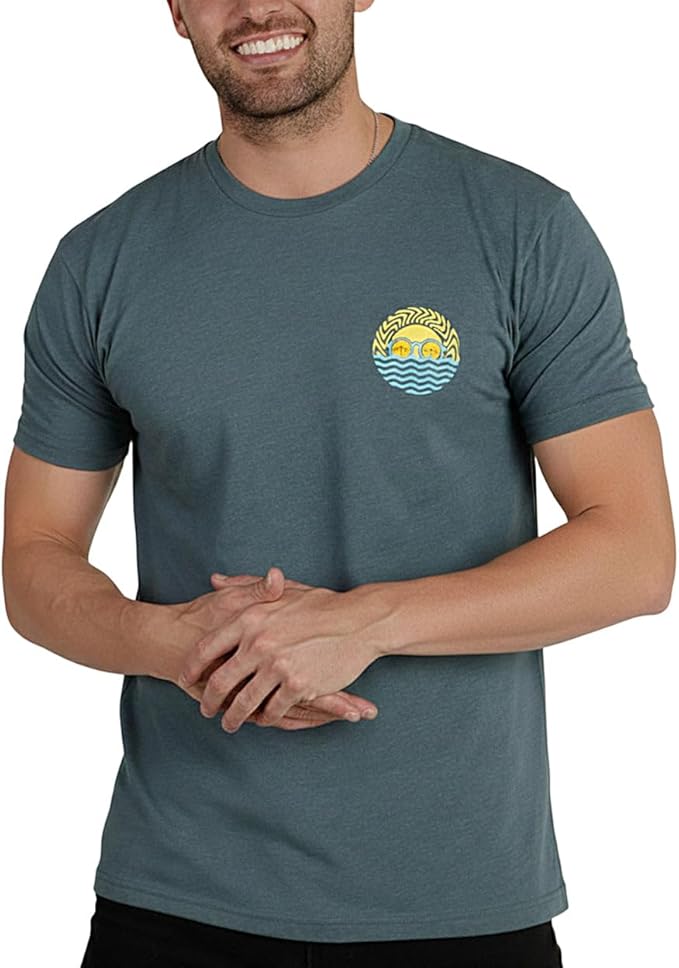 INTO THE AM Graphic Tees for Men S - 4XL Premium Short Sleeve Colorful T-Shirts Trippy Space Designs