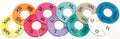 Set of Colored Clothing Round Rack Size Dividers (XXS - 3XL) Various Quantities Available (30)