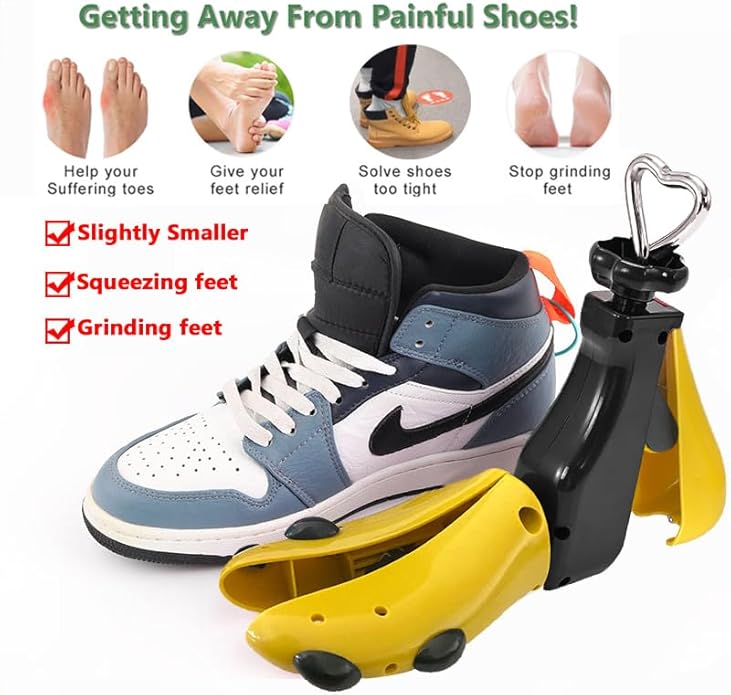 Shoe Stretcher Men Women Boot Stretcher Adjustable Width and Length Widener Expander Men Wide Feet Shoe Stretcher