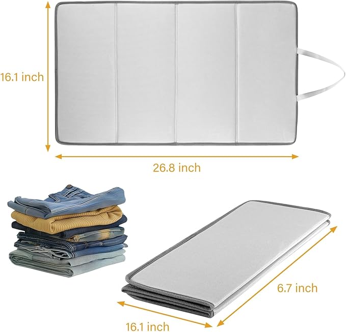 Steamer Board for Clothes with Ironing Glove,Stand for Steaming Clothes,Steamer Pad,Hanging Ironing Board,Steamer for Clothes,Hanging Steam Iron Pad
