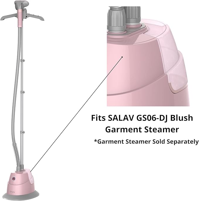 SALAV Water Tank with Cap for SALAV (GS06 Blush Tank + 3pc Decalcifier)