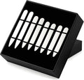 Stainless Steel Collar Stiffeners(No Magnets included), Metal Shirt Collar Stays, Valued Pack in a Gift Box