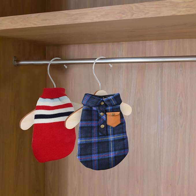 10pcs Pet Hanger Clothes Hangers Replaceable Dog Clothes Daily Portable Cat Portable Household