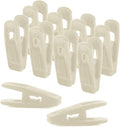 Velvet Clips, 20 Pack, Durable Non- Breaking Material, Matching Hangers of Our Brand and Your existing Velvet Hanger, Suitable to Hang Many Types of Clothes. (Ivory)